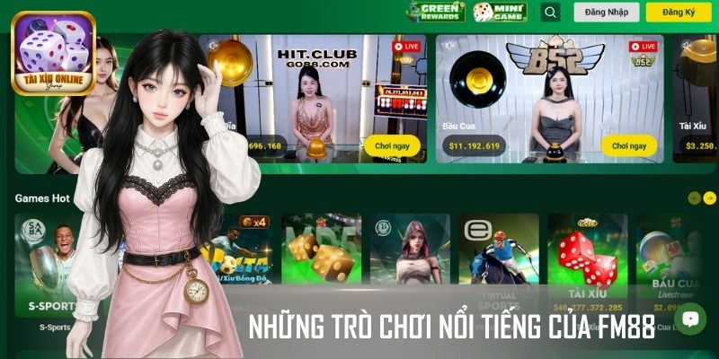 Bộ sưu tập trò chơi đỉnh cao tại FM88 chuẩn 5 sao