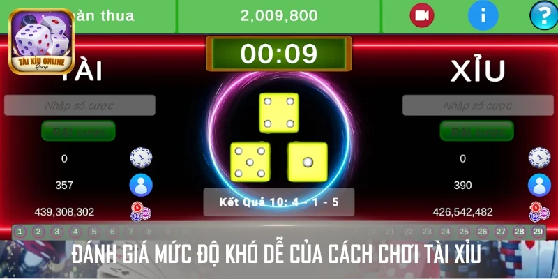 Cách chơi tài xỉu nhìn chung khá thú vị