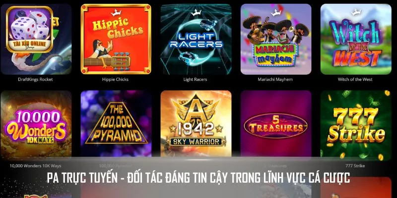 PA trực tuyến là nhà phát hành game có tiếng tại châu Á
