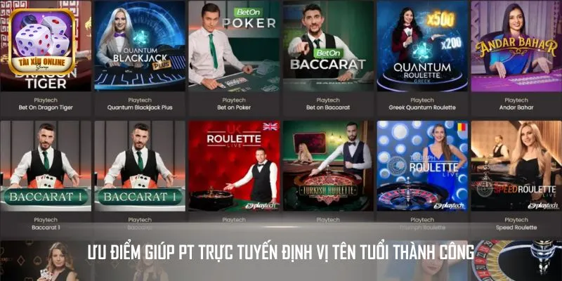 PT trực tuyến liên tục thu hút người chơi bởi những ưu điểm ấn tượng
