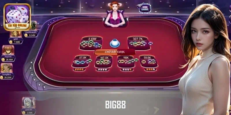 BIG88 sở hữu Tài Xỉu Online trực quan, đa thiết bị, dễ tham gia người chơi