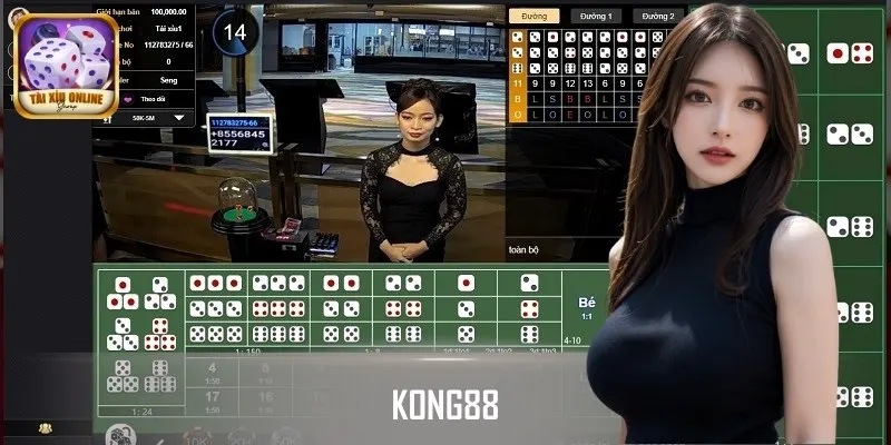 KONG88 nổi bật với Tài Xỉu MD5, 3D, Mini, trải nghiệm mượt, đa thiết bị
